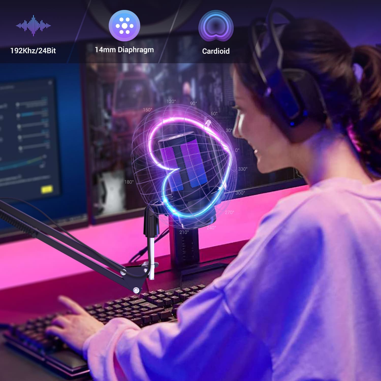 How To Use An RGB Gaming Microphone?