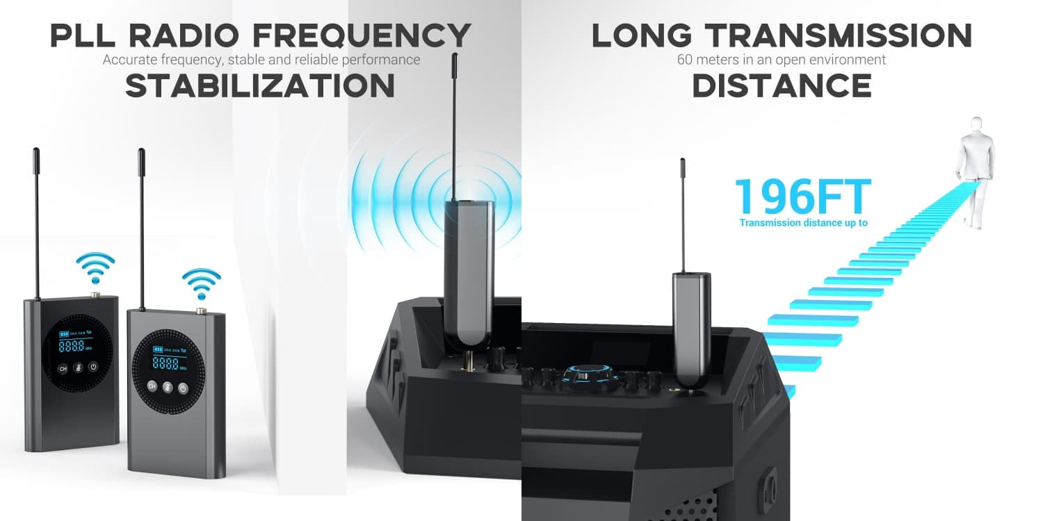 ZTW224-3 UHF Handheld Wireless Microphone