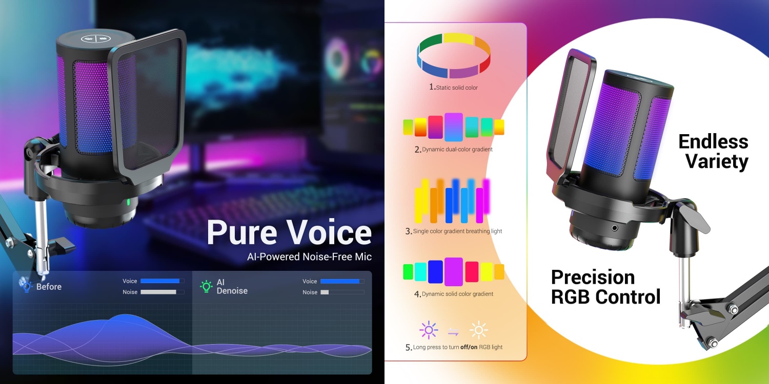 USB-C 4-Channel Sound Card for Audio Recording