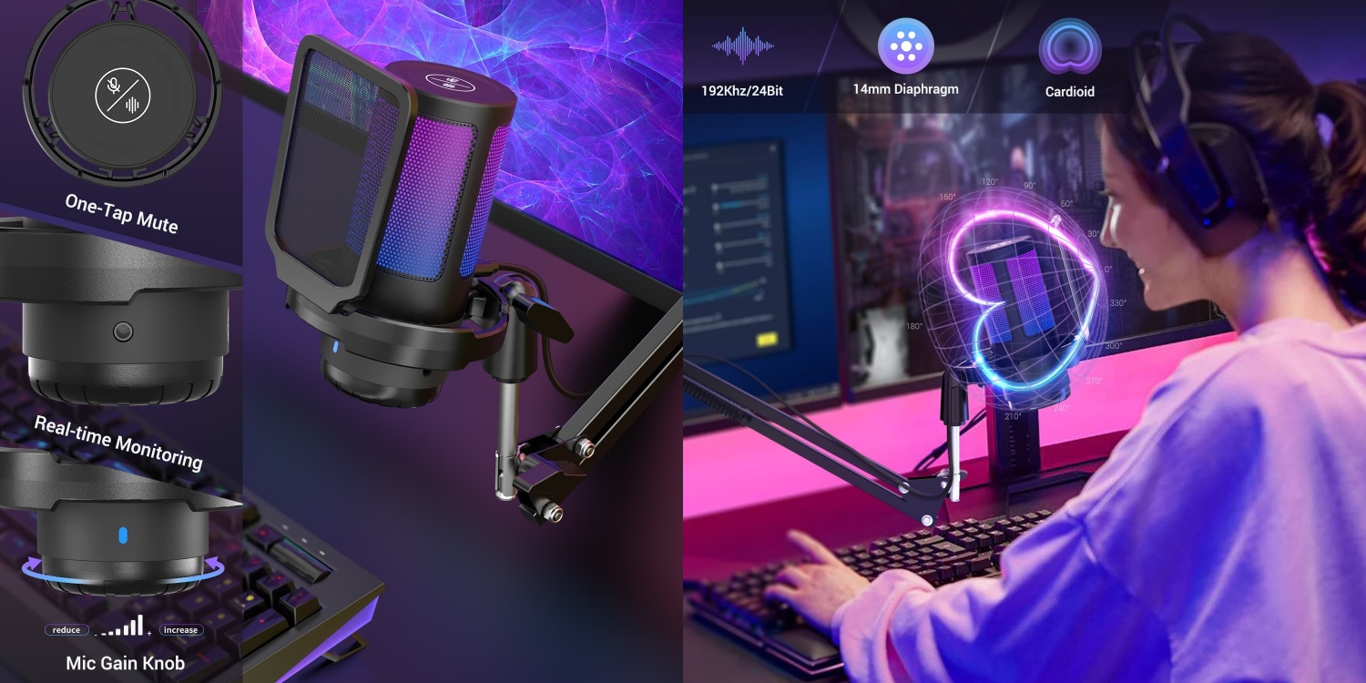 USB-C 4-Channel Sound Card for Audio Recording