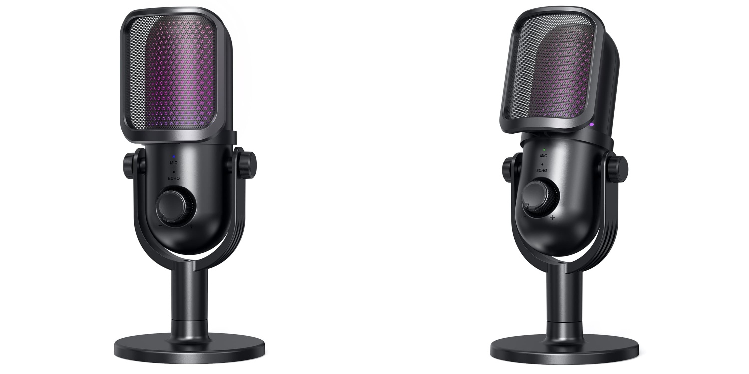 RGB-Lit USB-XLR Dynamic Microphone for Streaming