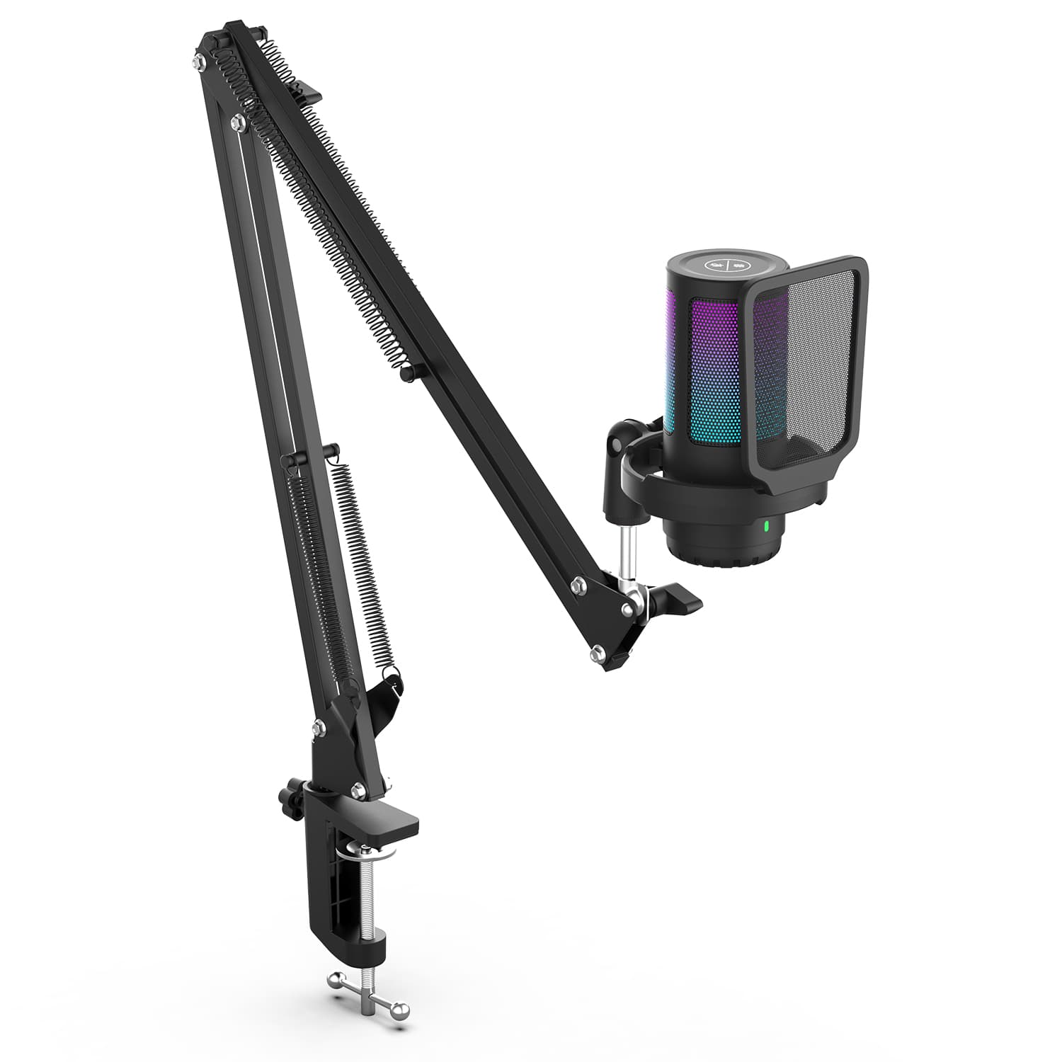 RGB USB Condenser Microphone Set