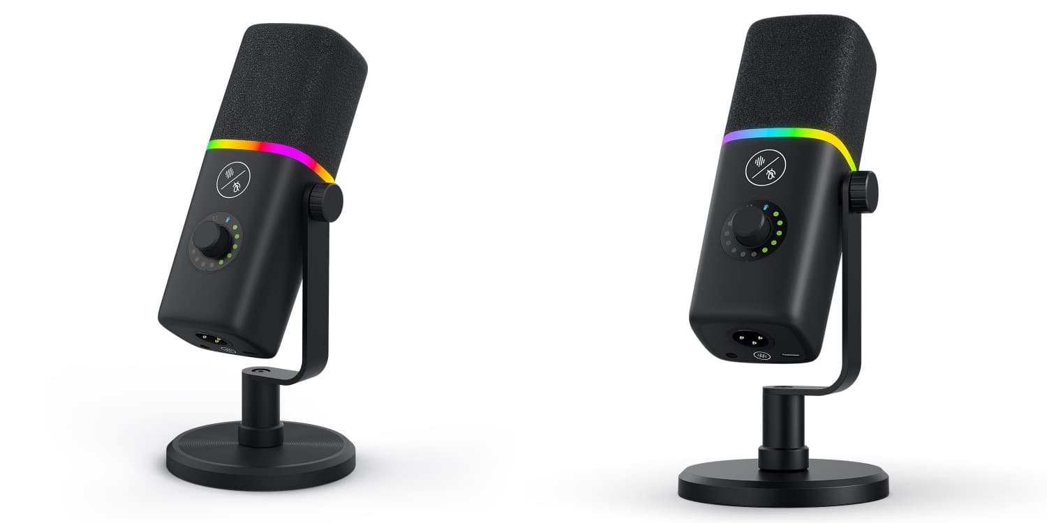 Plug-and-Play USB RGB Condenser Microphone