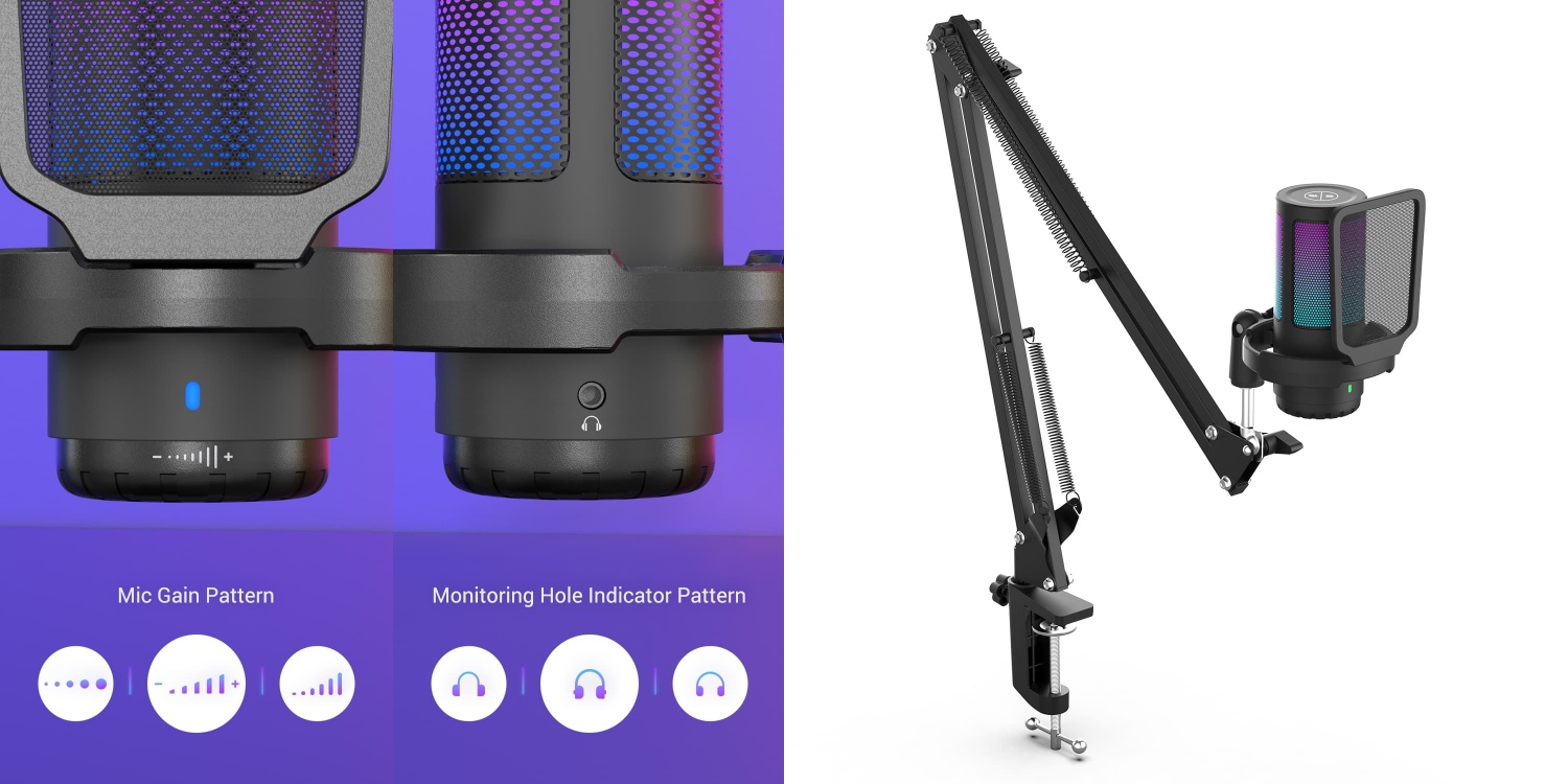USB-C 4-Channel Sound Card for Audio Recording