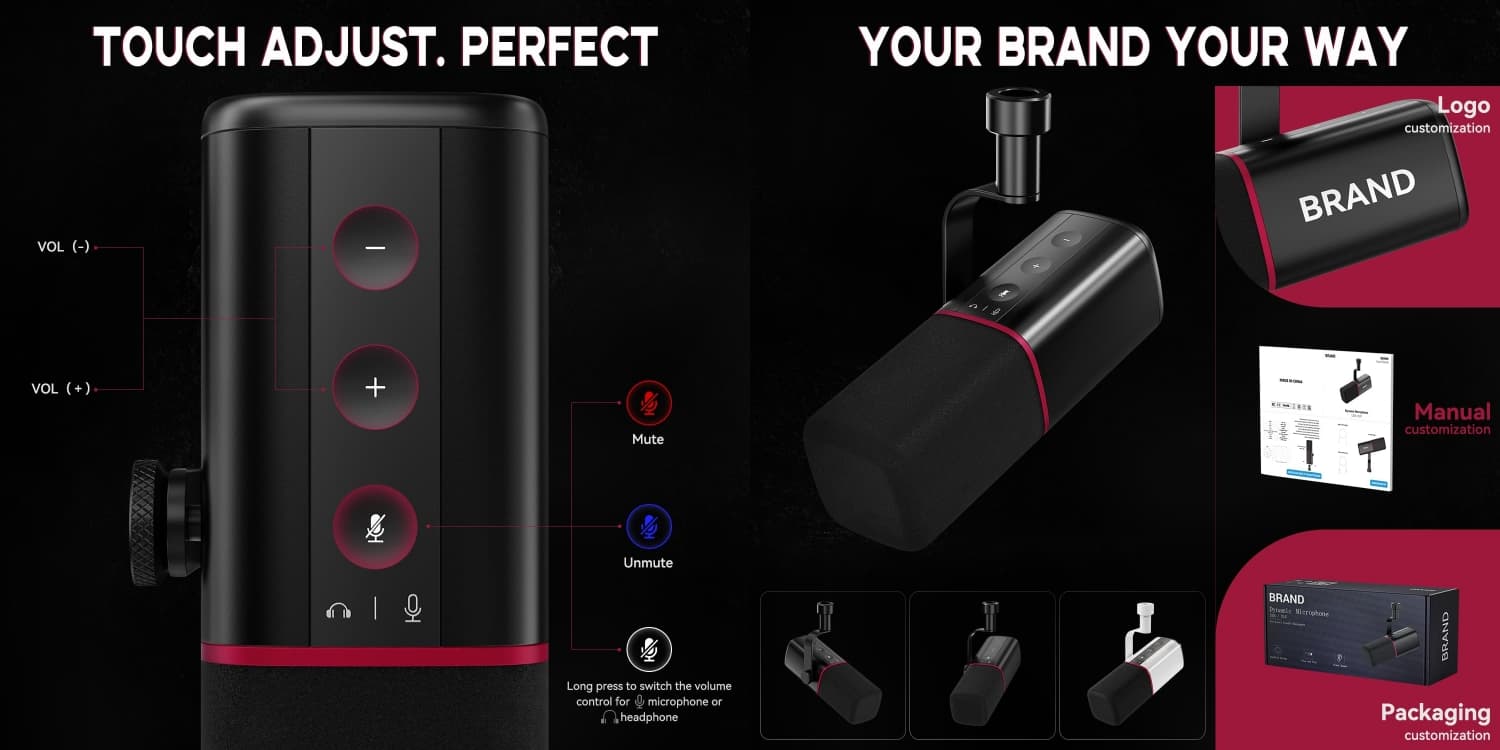 6-Channel Audio Mixer for Live Sound Reinforcement