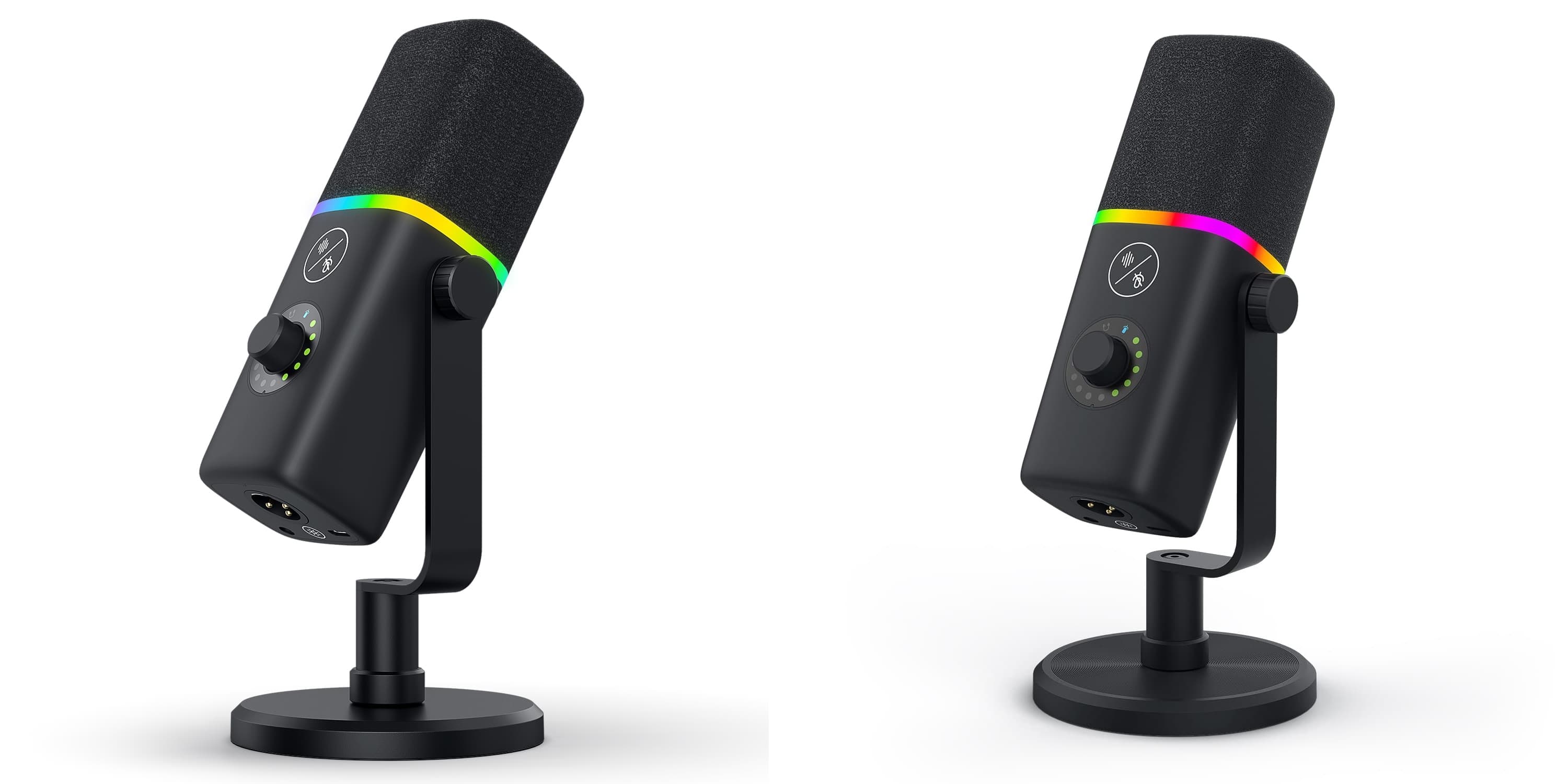 Plug-and-Play USB RGB Condenser Microphone